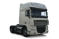 44 tonne sleeper truck for long-haul transport from Bradford