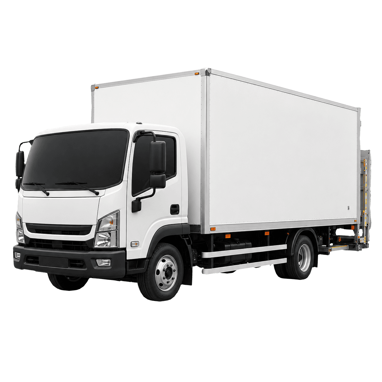 7.5 tonne box truck with tail lift for Bradford deliveries